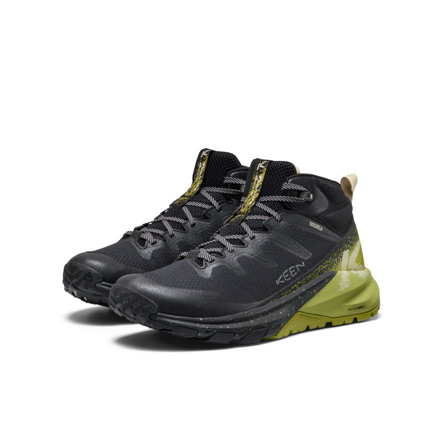 Men's Targhee Apex Waterproof Hiking Boot Black/Golden Cypress - Image 2