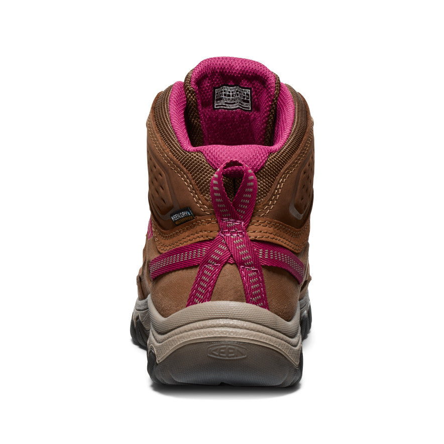 Women's Targhee IV Waterproof Hiking Boot Bison/Beaujolais - Image 5