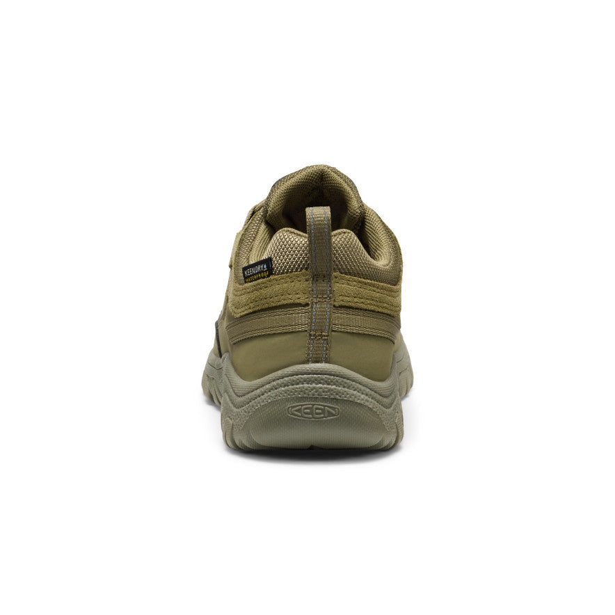 Big Kids' Targhee IV Waterproof Hiking Shoe Martini Olive - Image 5