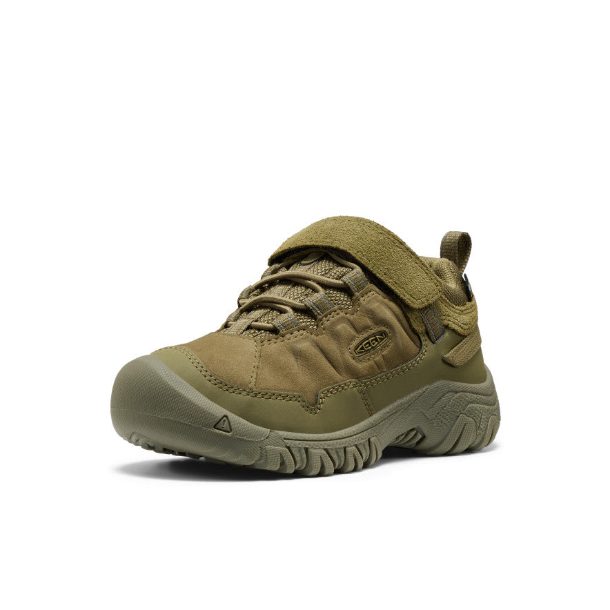 Little Kids' Targhee IV Waterproof Hiking Shoe Martini Olive - Image 3