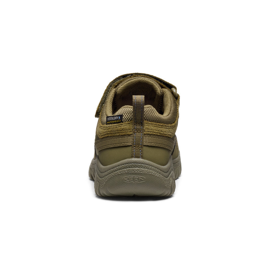 Little Kids' Targhee IV Waterproof Hiking Shoe Martini Olive - Image 5