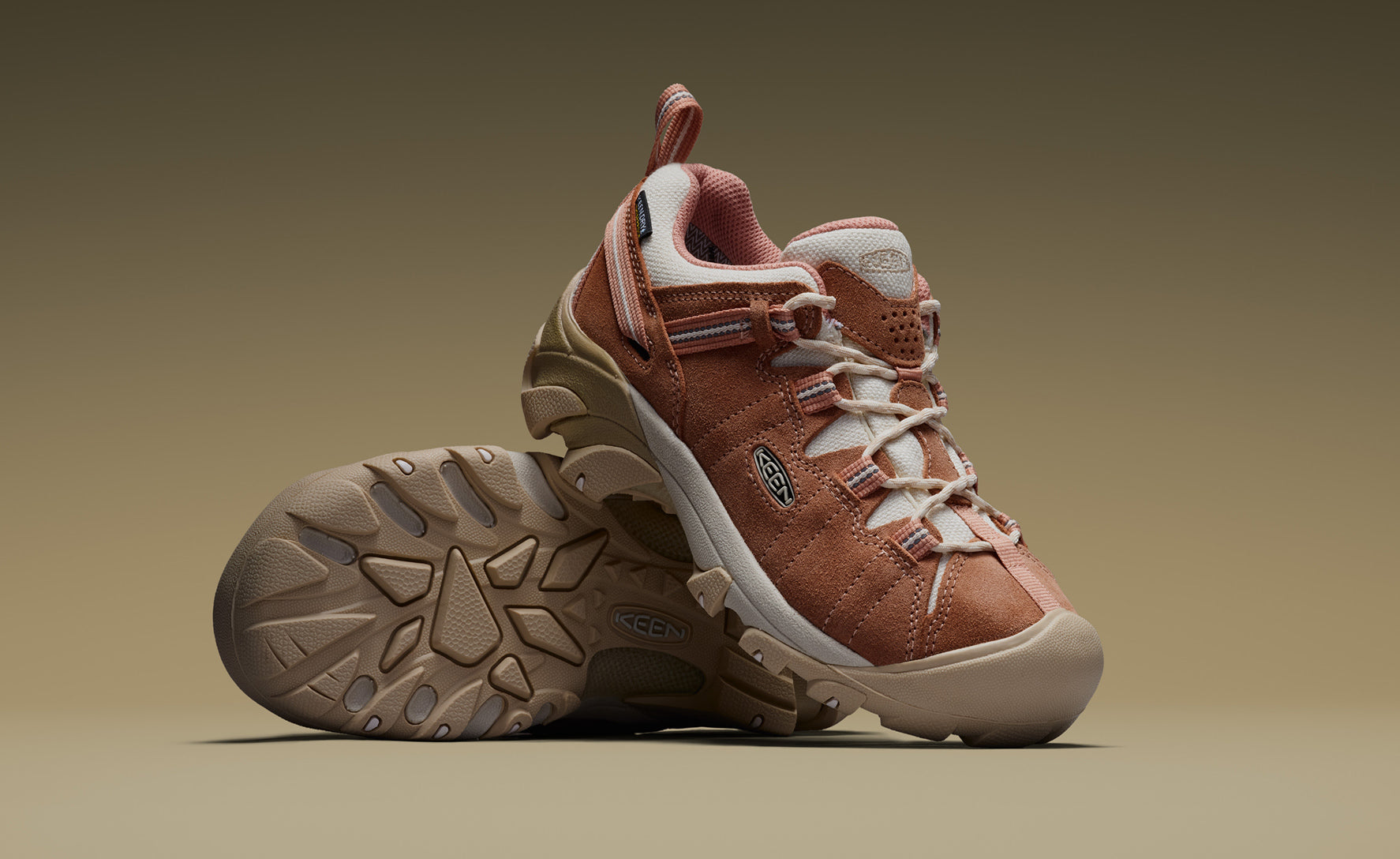Women's Targhee II Waterproof Cork/Birch - Image 7