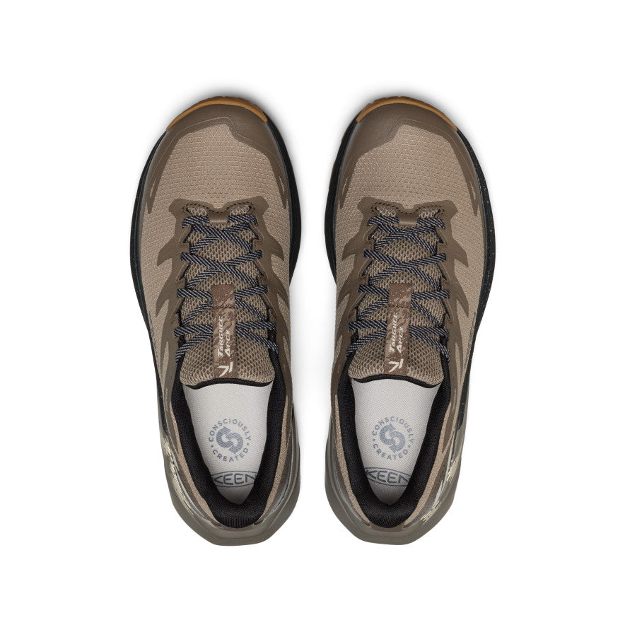 Men's Targhee Apex Waterproof Hiking Shoe Brindle/Canteen - Image 4