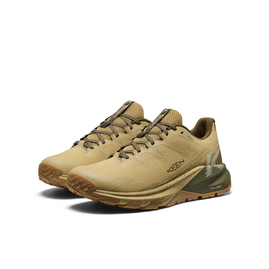 Men's Targhee Apex Waterproof Hiking Shoe Dark Olive/Khaki - Image 2