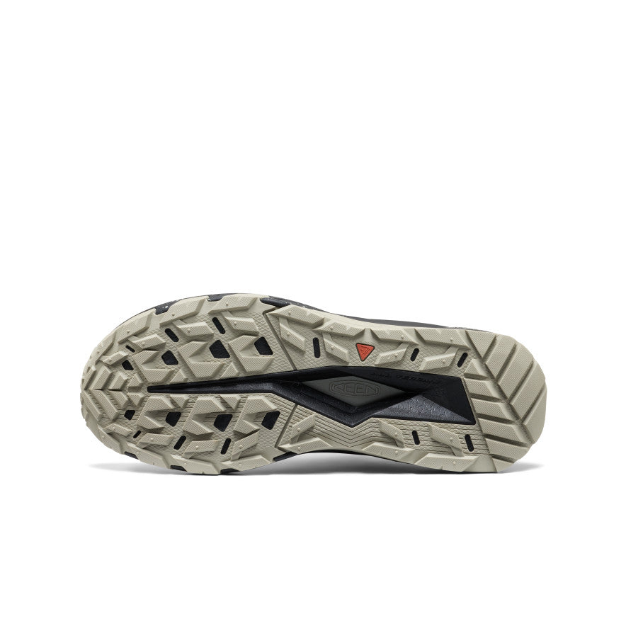 Men's Targhee Apex Wide Waterproof Hiking Shoe Black/Abbey Stone - Image 6