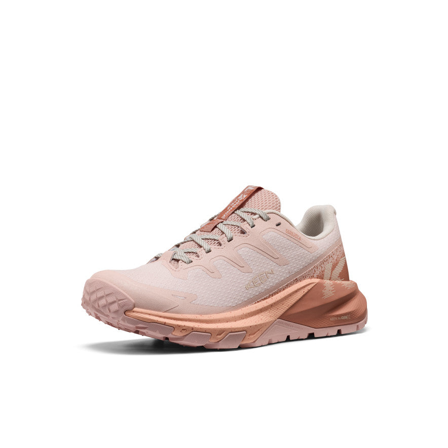 Women's Targhee Apex Waterproof Hiking Shoe Cameo Rose/Peach Fuzz - Image 3