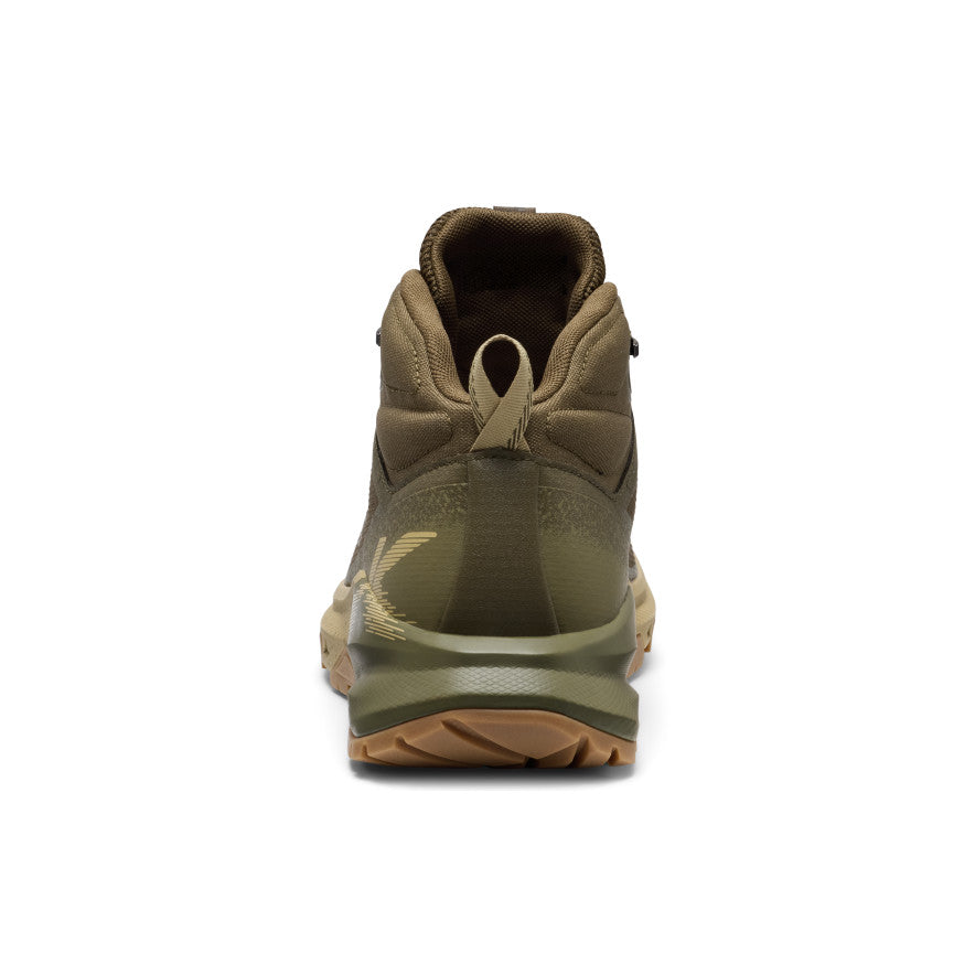 Men's Targhee Apex Wide Waterproof Hiking Boot Dark Olive/Khaki - Image 5