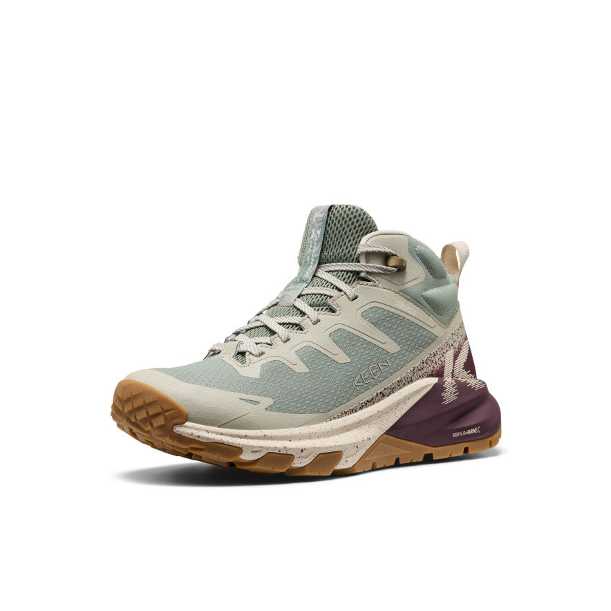 Women's Targhee Apex Waterproof Hiking Boot Lily Pad/Fig - Image 2