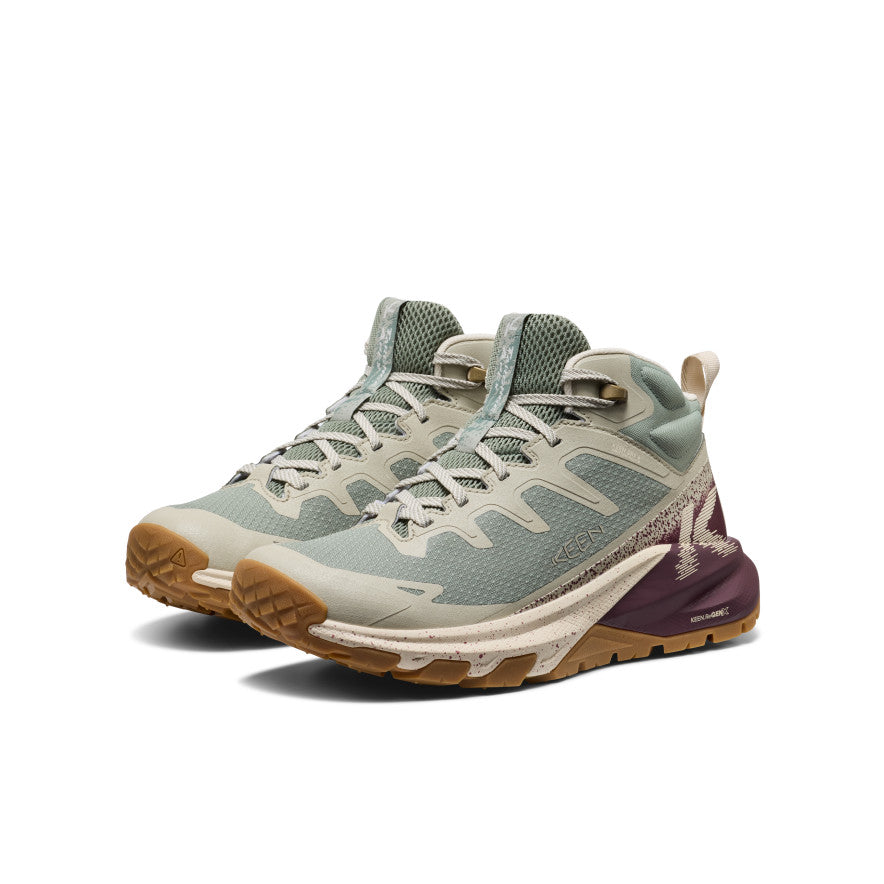 Women's Targhee Apex Waterproof Hiking Boot Lily Pad/Fig - Image 3