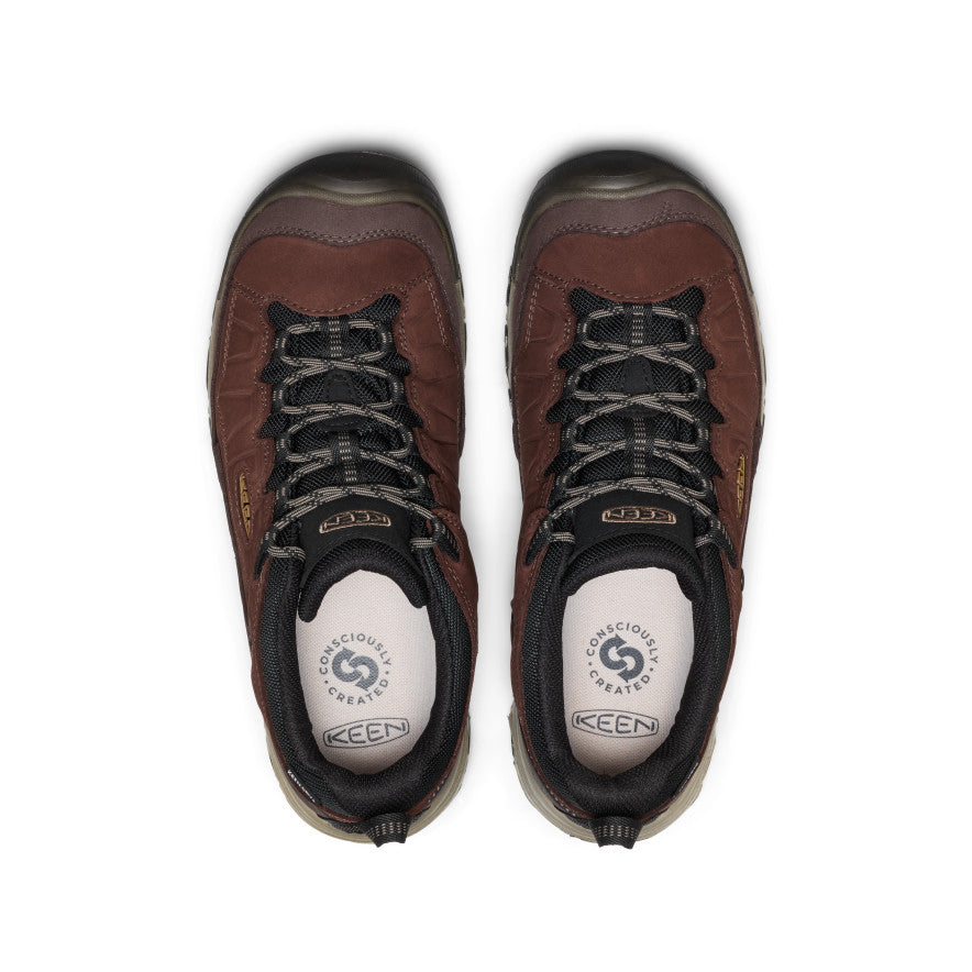 Men's Targhee IV Waterproof Hiking Shoe Java/Bison - Image 4