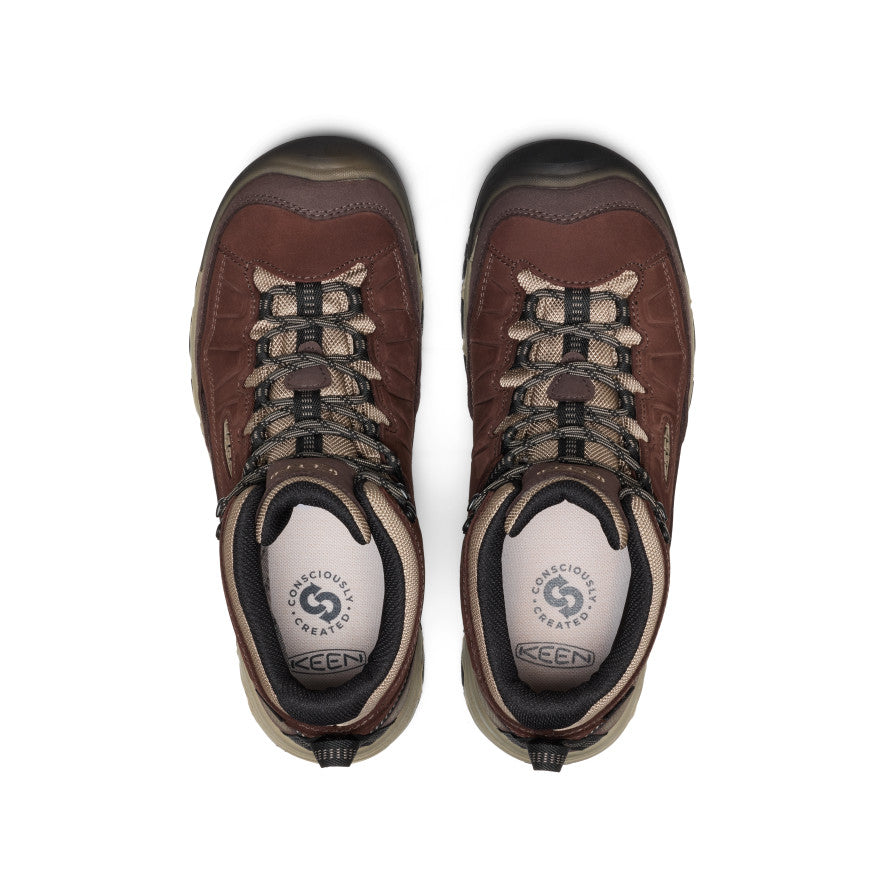 Men's Targhee IV Waterproof Hiking Boot Java/Brindle - Image 4