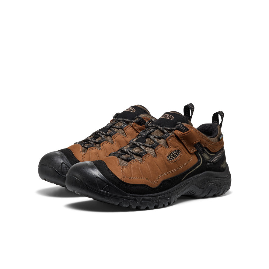 Men's Targhee IV Waterproof Hiking Shoe Bison/Black - Image 2