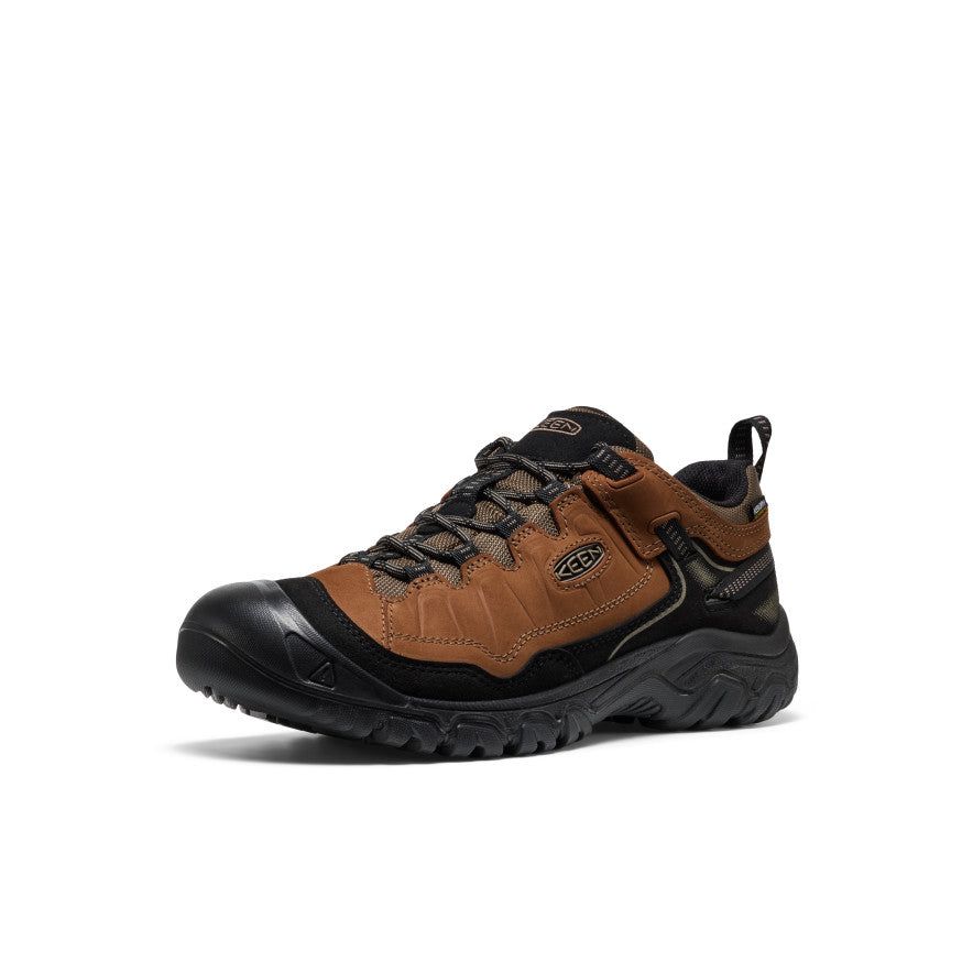 Men's Targhee IV Waterproof Hiking Shoe Bison/Black - Image 3