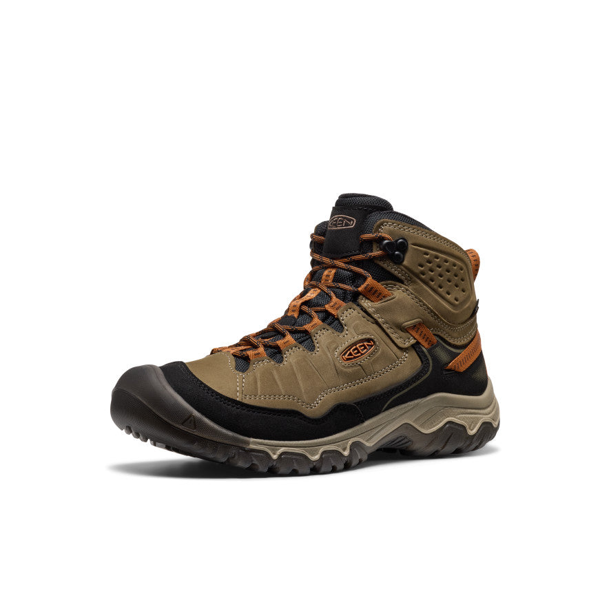 Men's Targhee IV Waterproof Hiking Boot Sea Turtle/Roasted Pecan - Image 3