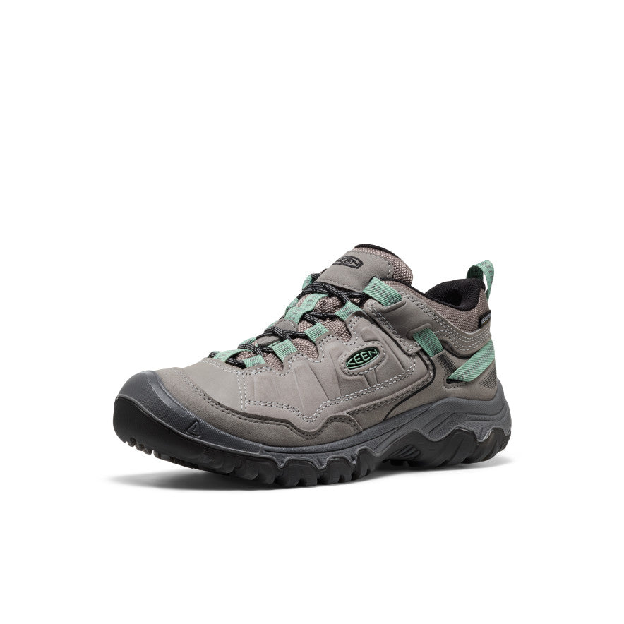 Women's Targhee IV Wide Waterproof Hiking Shoe Alloy/Granite Green - Image 3