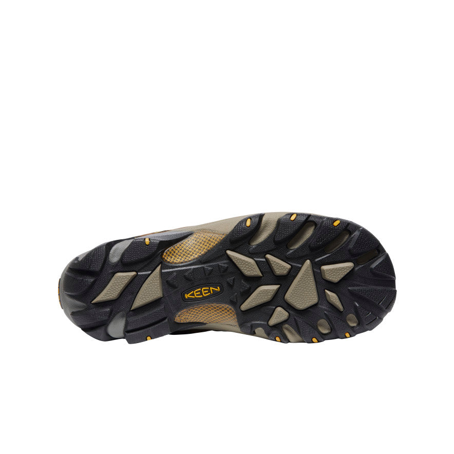 Men's Targhee II Waterproof Wide Cascade Brown/Golden Yellow - Image 5