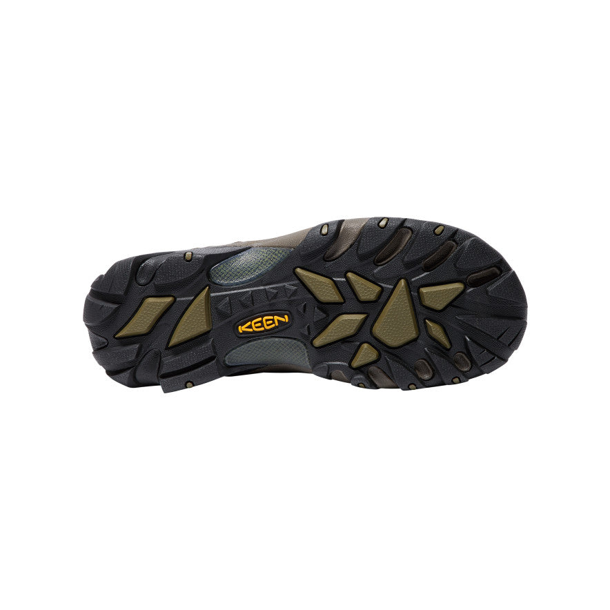 Men's Targhee II Mid Waterproof Hiking Boots Canteen/Dark Olive - Image 5