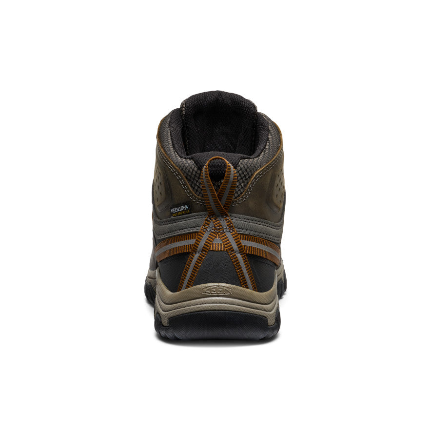 Men's Targhee III Waterproof Mid Wide Black Olive/Golden Brown - Image 5
