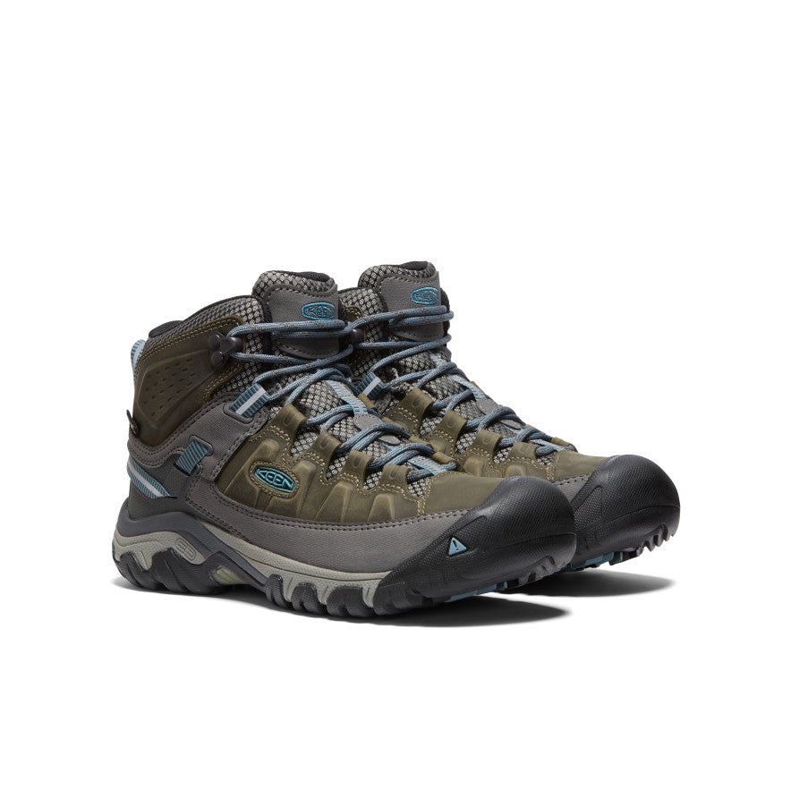 Women's Targhee III Waterproof Mid Magnet/Atlantic Blue - Image 2