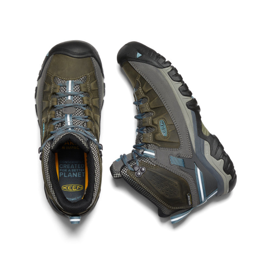Women's Targhee III Waterproof Mid Magnet/Atlantic Blue - Image 4