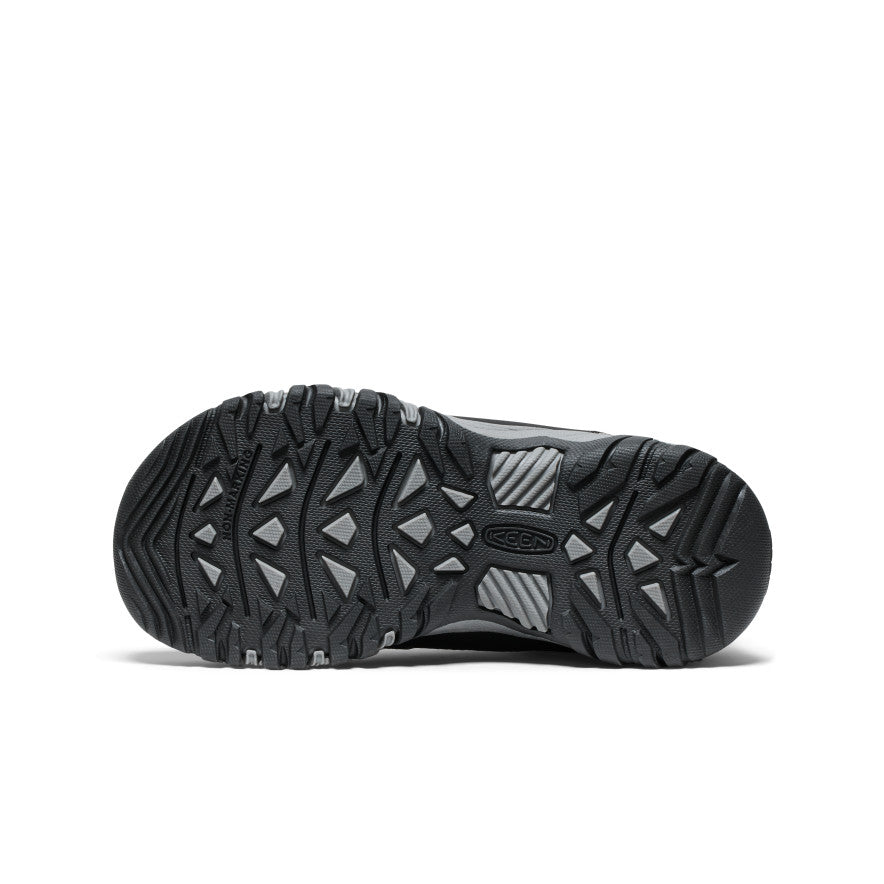 Big Kids' Targhee IV Waterproof Hiking Shoe Black/Steel Grey - Image 6