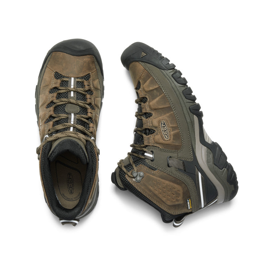 Men's Targhee III Waterproof Mid Bungee Cord/Black - Image 4