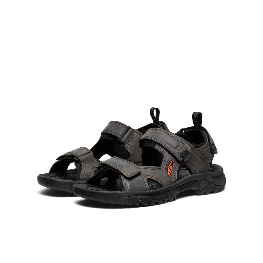 Men's Targhee III Open Toe Sandal Grey/Black - Image 2