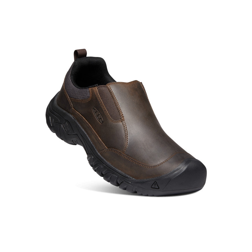 Men's Targhee III Wide Slip-On Dark Earth/Mulch - Image 3