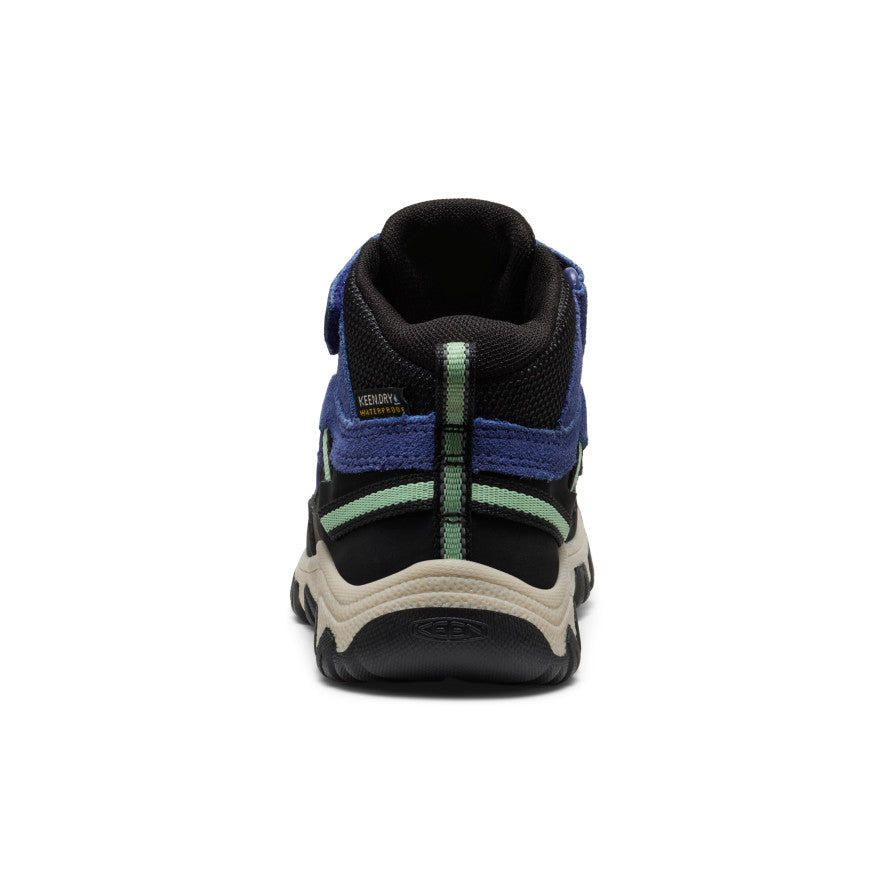Little Kids' Targhee IV Waterproof Hiking Boot Skipper Blue/Hemlock - Image 5
