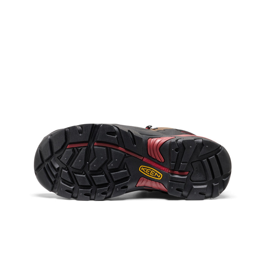 Men's Pittsburgh Energy 6" Waterproof Boot (Carbon Toe) Bison/Black - Image 6
