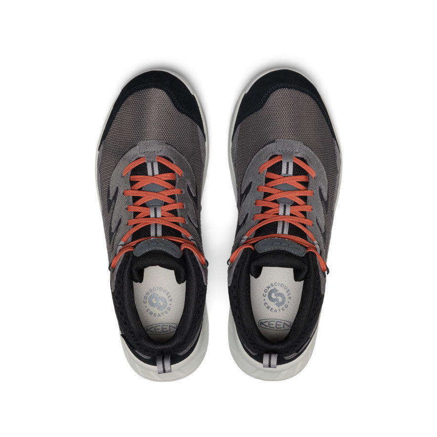 Men's Hightrail Waterproof Hiking Boot Magnet/Burnt Brick - Image 4