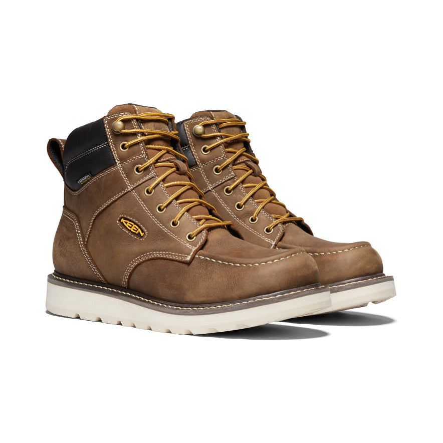 Men's Cincinnati 6" Waterproof Boot (Soft Toe) Belgian/Sandshell - Image 2