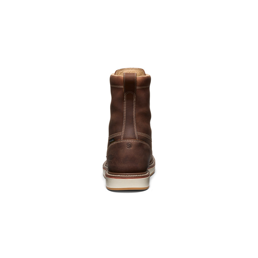 Men's Liberty 8" Waterproof Boot (Carbon Toe) Chestnut/Gum - Image 5