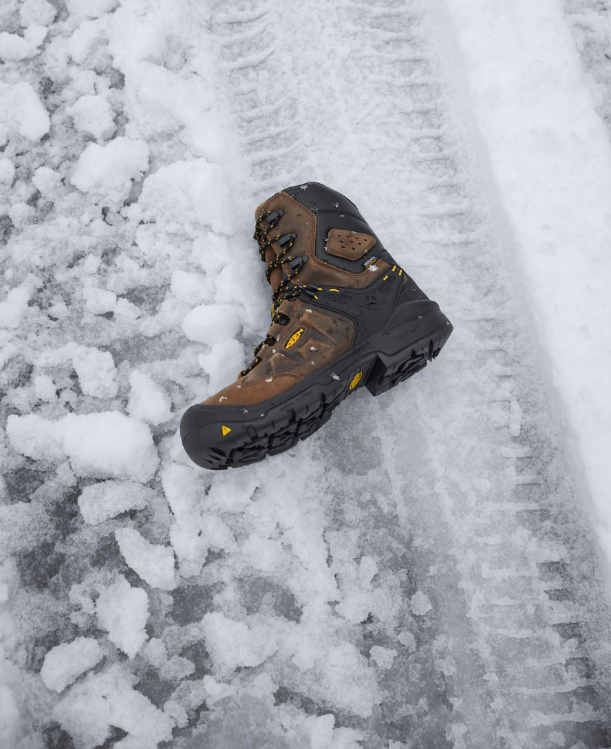 Men's Dover 8" Insulated Waterproof Boot (Carbon Toe) Dark Earth/Black - Image 8