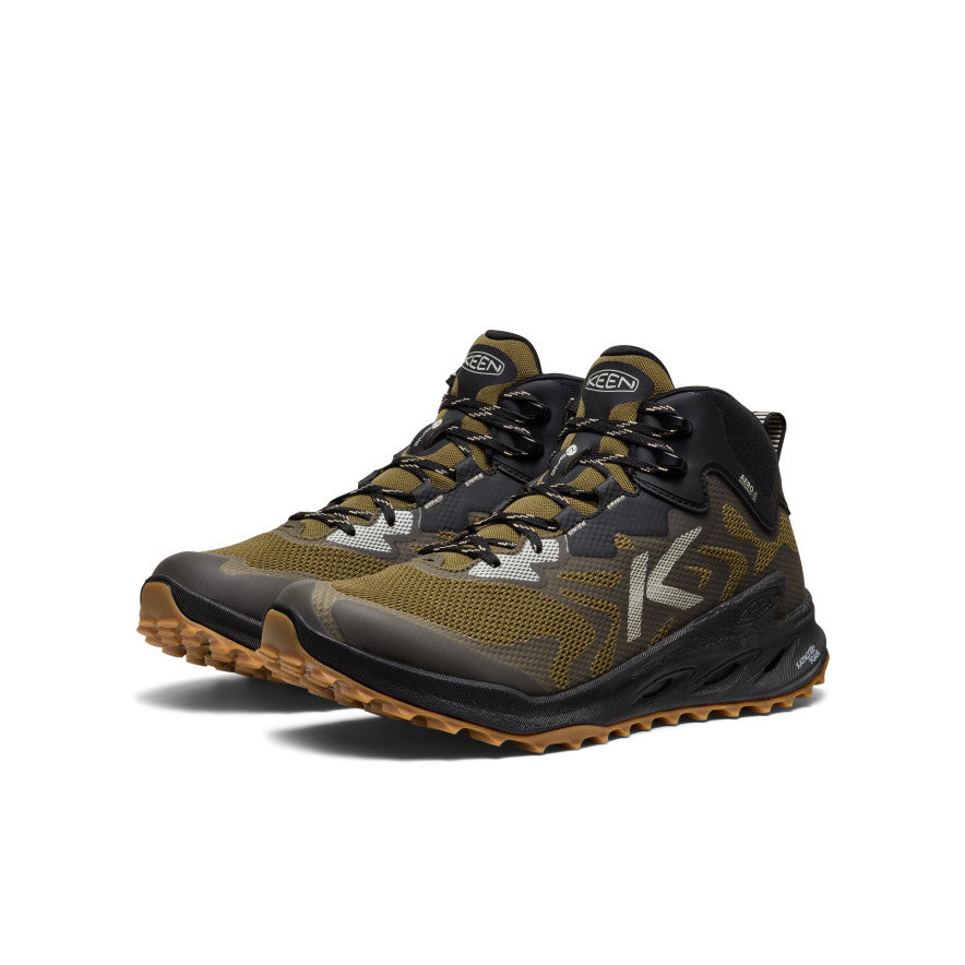 Men's Zionic NXT Waterproof Hiking Boot Dark Olive/Black - Image 2