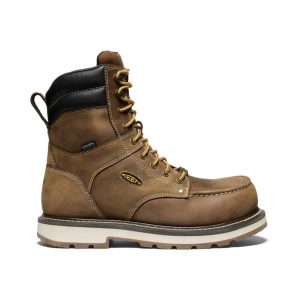 Men's Cincinnati 8" Waterproof 90?? Heel Boot (Carbon Toe) Belgian/Sandshell