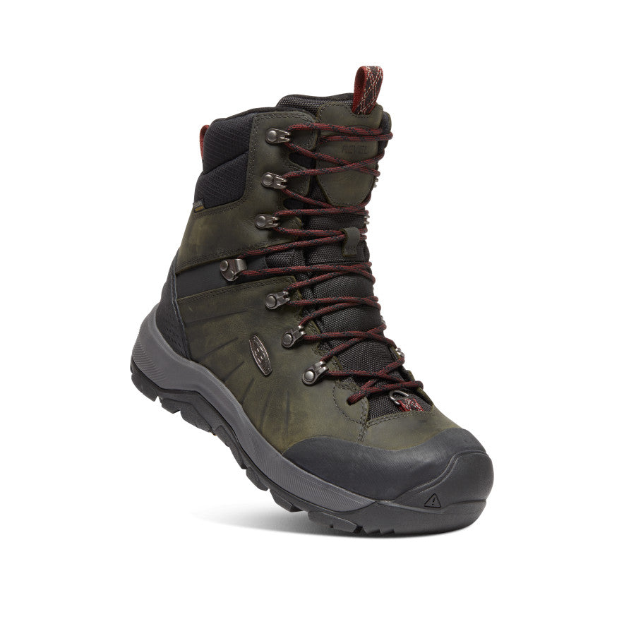 Men's Revel IV High Polar Waterproof Boot Magnet/Red Carpet - Image 3