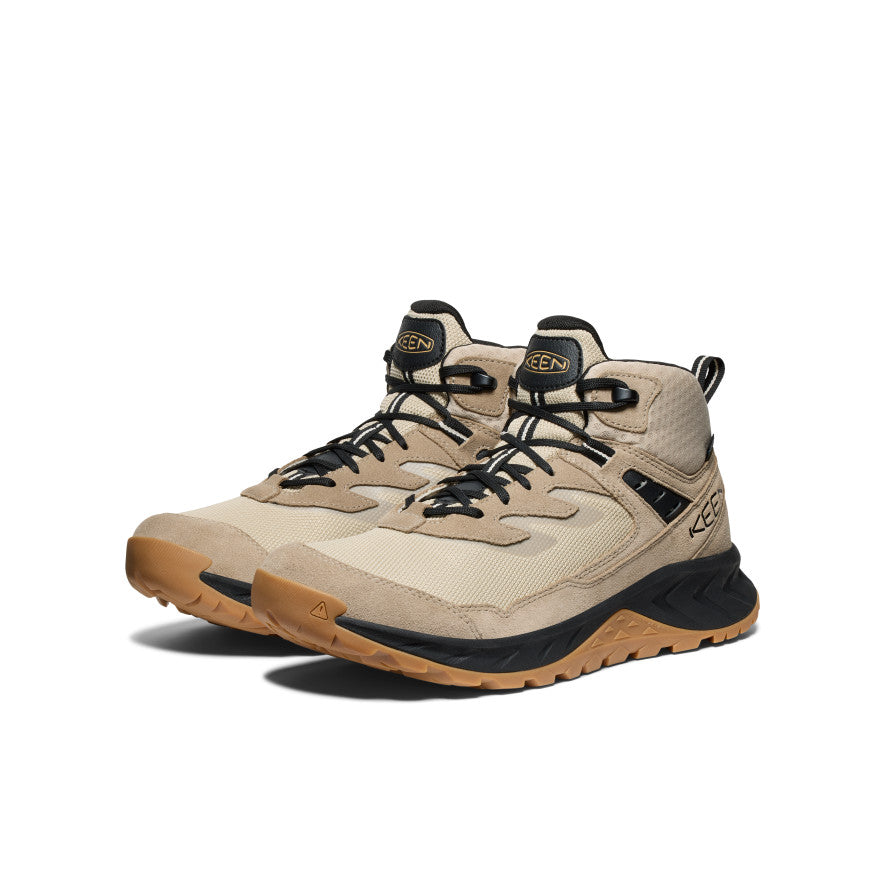 Men's Hightrail Waterproof Wide Hiking Boot Brindle/Oak Buff - Image 2