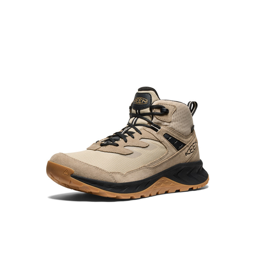 Men's Hightrail Waterproof Wide Hiking Boot Brindle/Oak Buff - Image 3