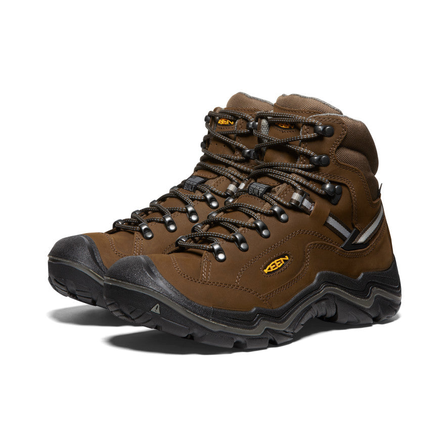 Men's Durand II Waterproof Boot Wide Cascade Brown/Gargoyle - Image 2