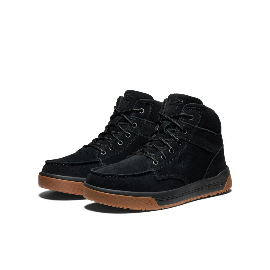 Men's Gibson Boot (Soft Toe) Black/Gum - Image 2