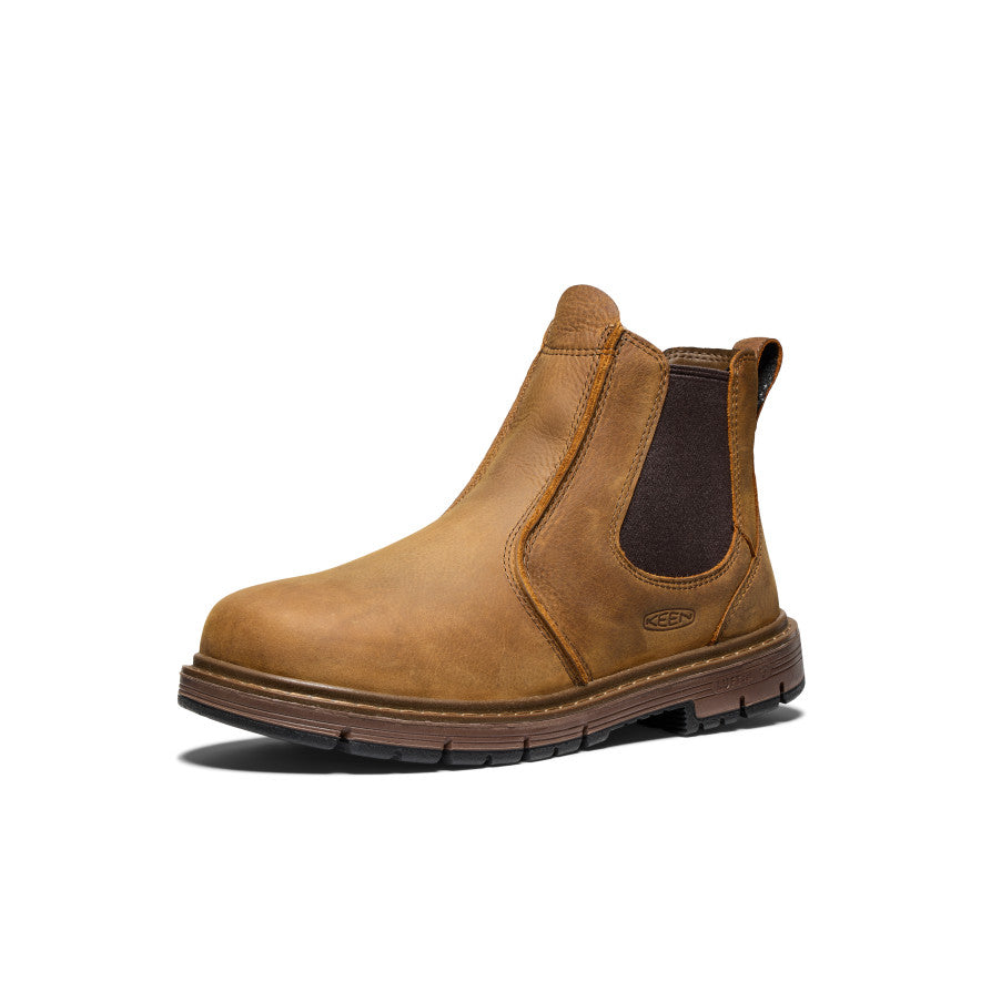 Men's San Jose Chelsea 90?? Heel Boot (Soft Toe) Belgian/Gum - Image 3