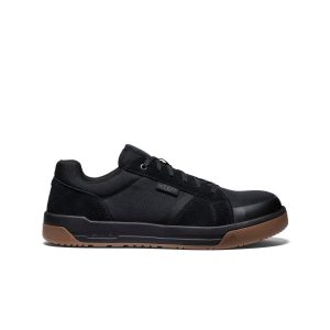 Men's Kenton ESD Work Shoe (Carbon Toe) Black/Gum