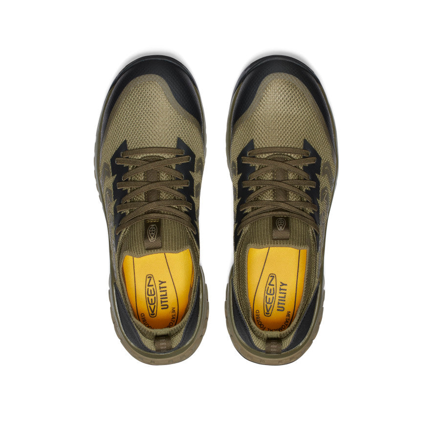 Men's Arvada Shift Work Sneaker (Carbon Toe) Martini Olive/Black - Image 4