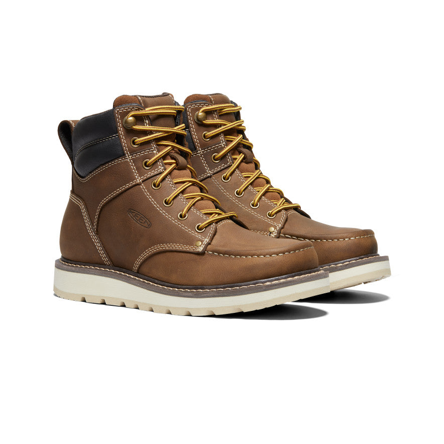 Men's Cincinnati 6" Boot (Soft Toe) Belgian/Sandshell - Image 2