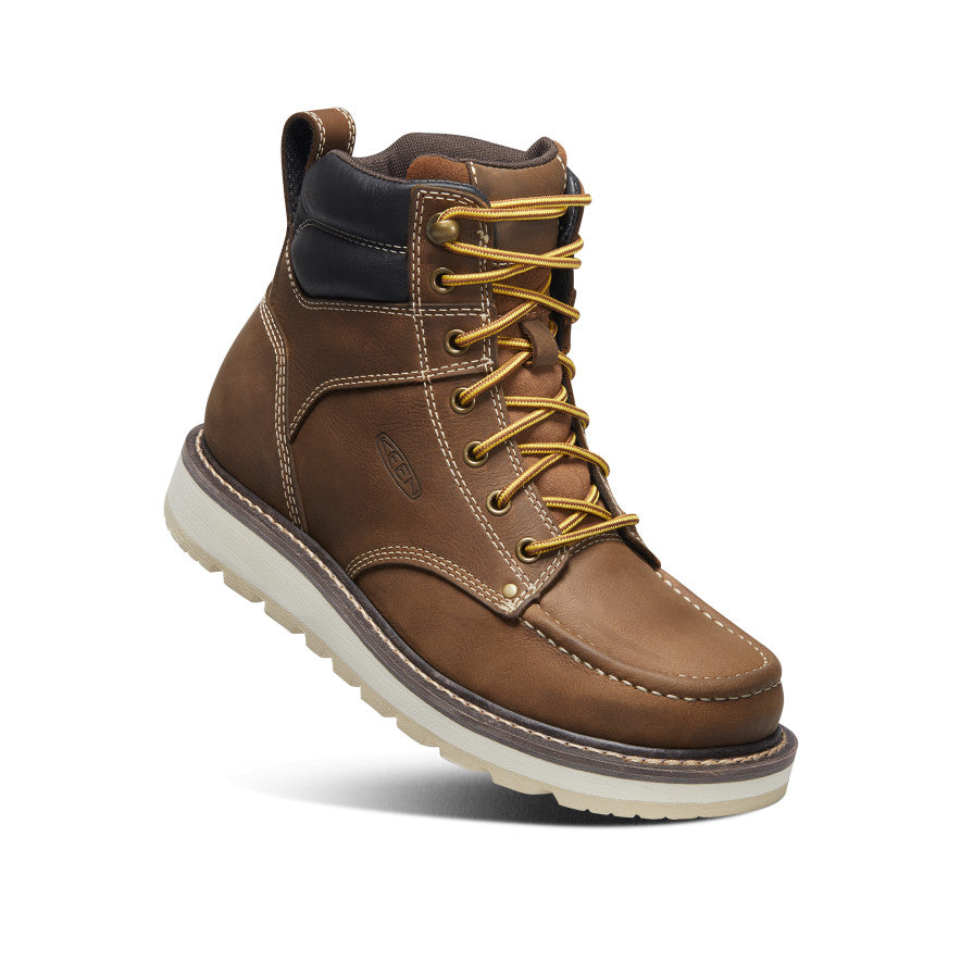 Men's Cincinnati 6" Boot (Soft Toe) Belgian/Sandshell - Image 3