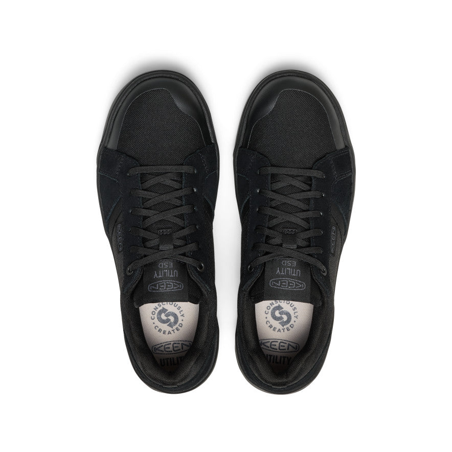 Men's Kenton ESD Work Shoe (Soft Toe) Black/Black - Image 4