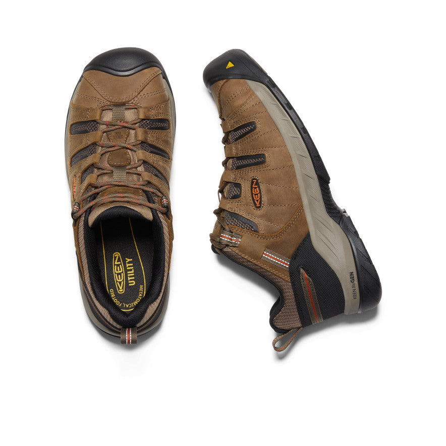 Men's Flint II (Steel Toe) Shitake/Rust - Image 4