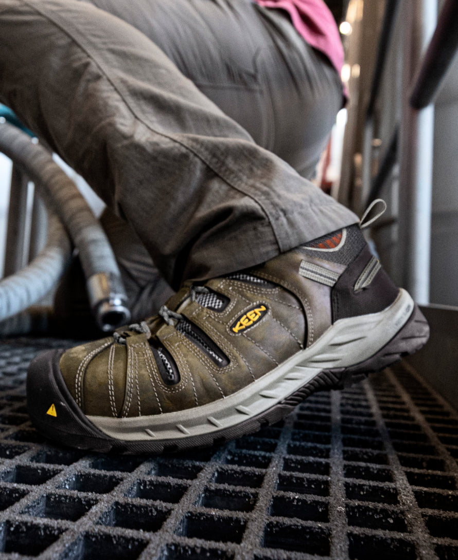 Men's Flint II (Steel Toe) Shitake/Rust - Image 8