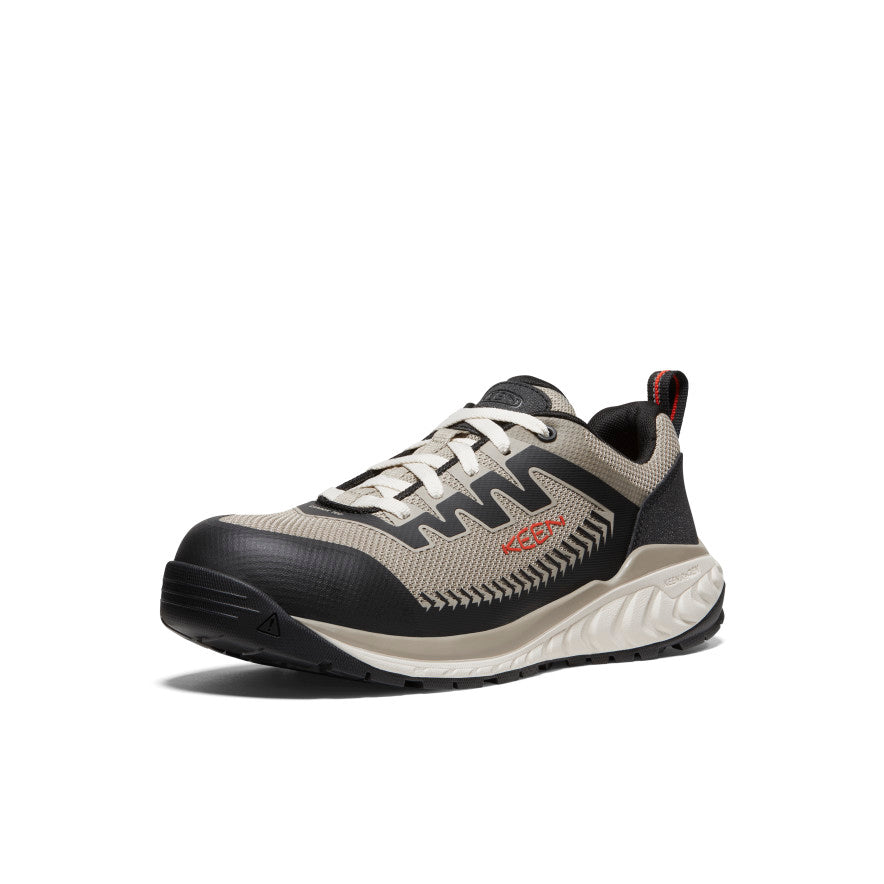 Men's Arvada Work Sneaker (Carbon Toe) Plaza Taupe/Black - Image 3